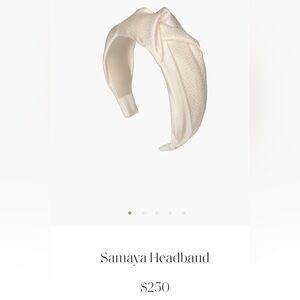 Samya light pink Jennifer behr headband